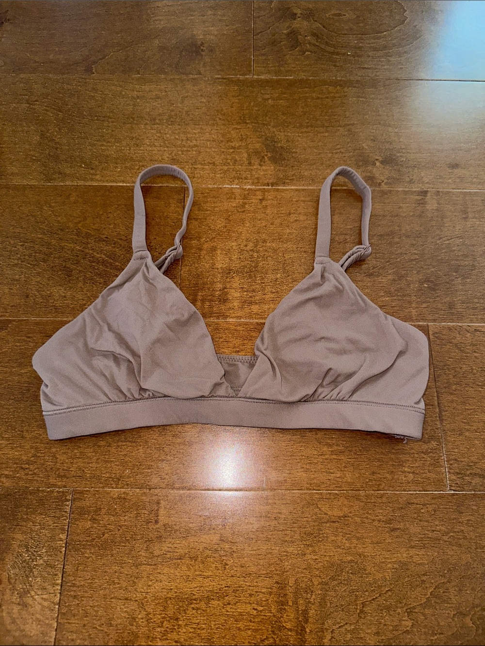 SKIMS FITS EVERYBODY Triangle Bralette Limited Edition Umber S